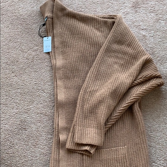 Brand new Camel colored cardigan sweater - Picture 1 of 4